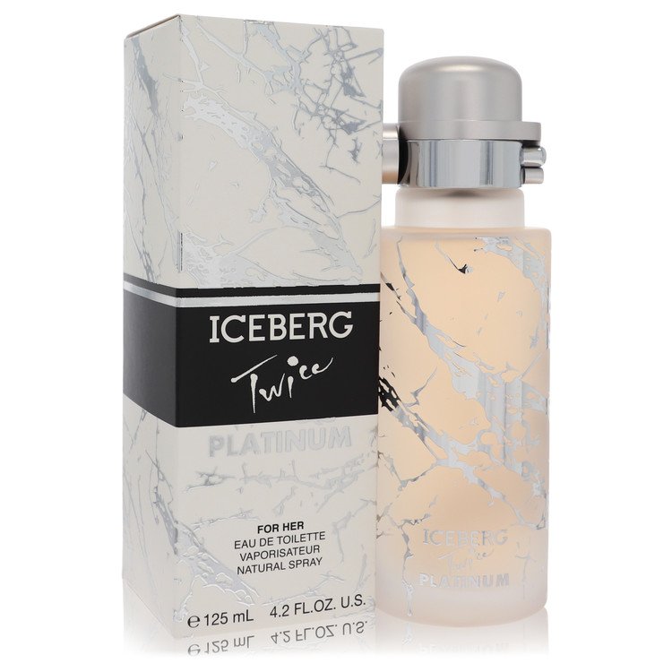 Iceberg Twice Platinum Perfume by Iceberg 4.2 oz Eau De Toilette Spray