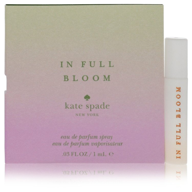 In Full Bloom Perfume by Kate Spade Perfume 0.03 Oz Vial (sample)