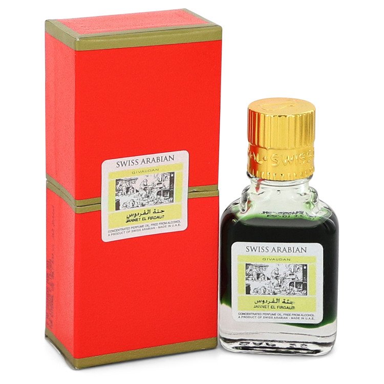 Swiss Arabian Jannet El Firdaus Cologne 0.3 oz Concentrated Perfume Oil Free From Alcohol (Unisex Givaudan) Guatemala