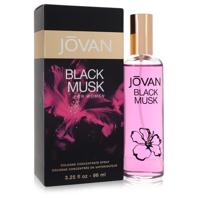 Jovan Black Musk by Jovan - Cologne Concentrate Spray 3.25 oz 96 ml for Women