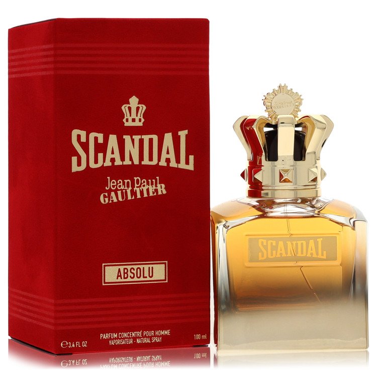 Jean Paul Gaultier Scandal Pour Homme Absolu Cologne by Jean Paul Gaultier Cologne 3.4 Oz Parfum Concentre Spray