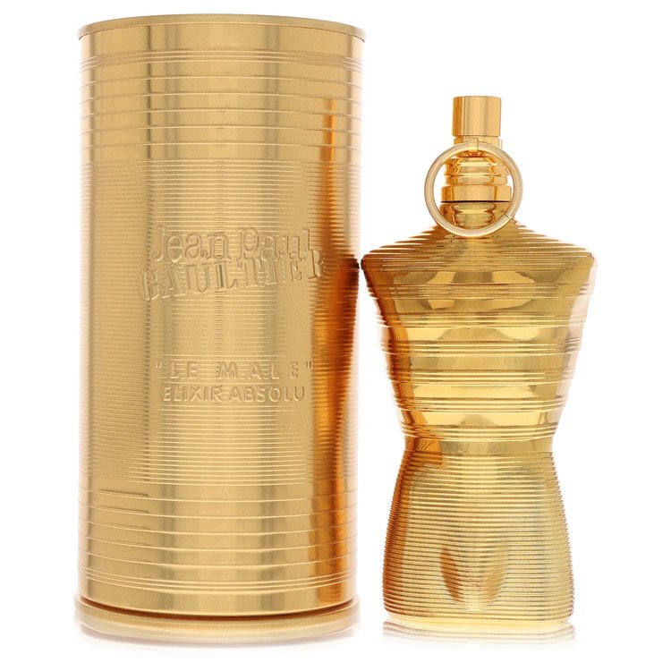 Jean Paul Gaultier Le Male Elixir Absolu Cologne by Jean Paul Gaultier Cologne 4.2 Oz Eau De Parfum Intense Spray