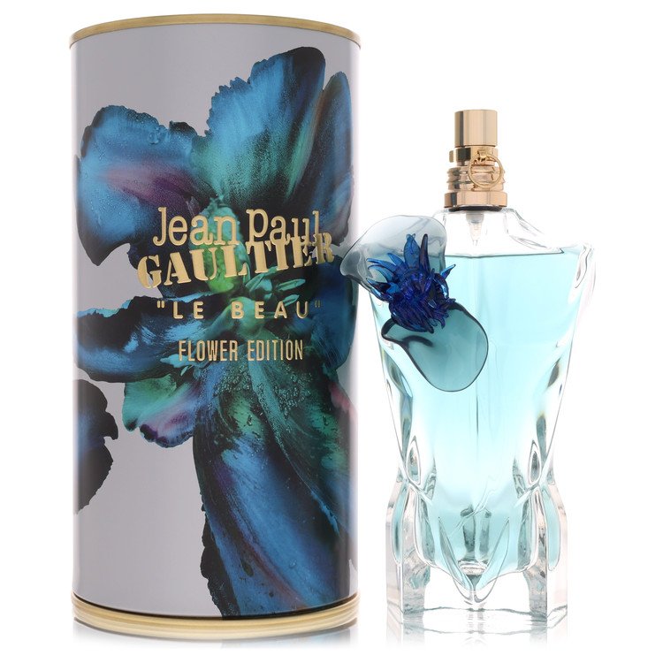 Jean Paul Gaultier Le Beau Flower Edition Cologne by Jean Paul Gaultier Cologne 4.2 Oz Eau De Parfum Spray