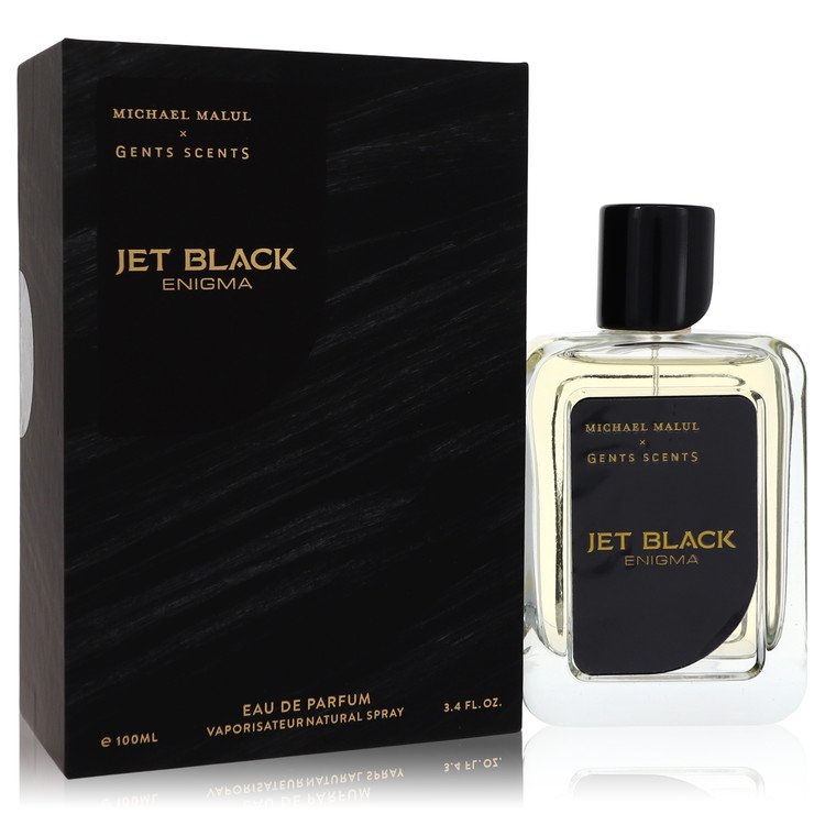 Jet Black Enigma Cologne by Michael Malul 3.4 oz Eau De Parfum Spray