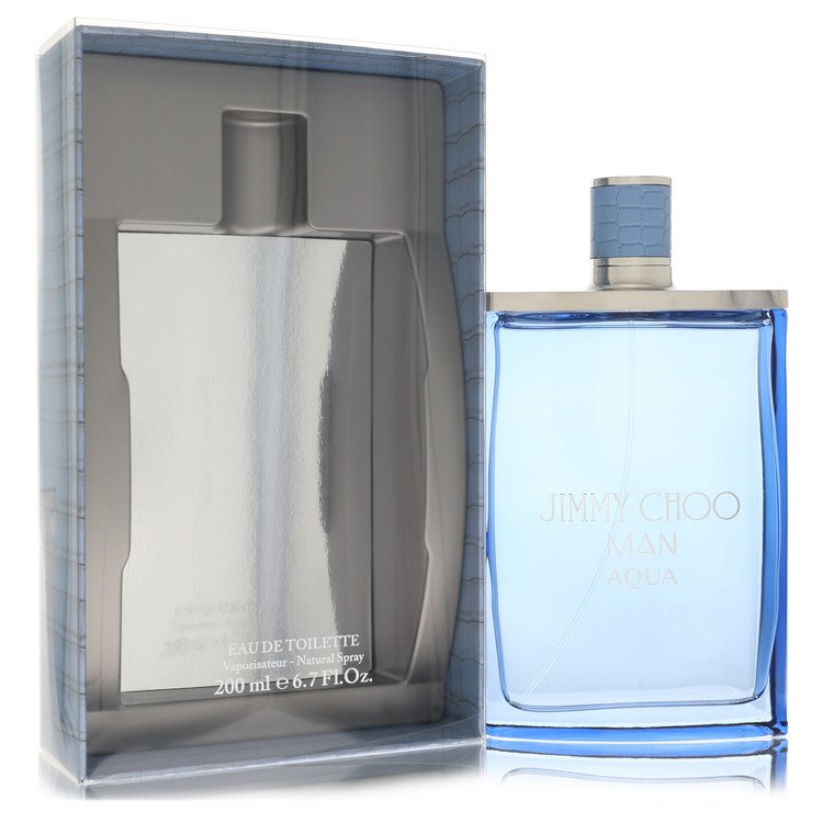 Jimmy Choo Man Aqua Cologne by Jimmy Choo Cologne 6.7 Oz Eau De Toilette Spray
