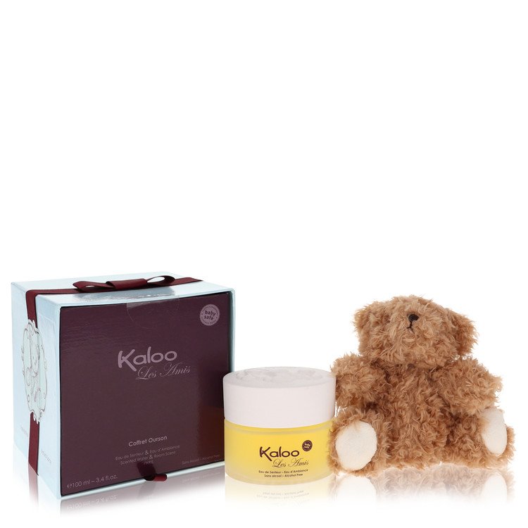 Kaloo Les Amis by Kaloo - Eau De Senteur Spray / Room Fragrance Spray (Alcohol Free) + Free Fluffy Bear 3.4 oz 100 ml for Men