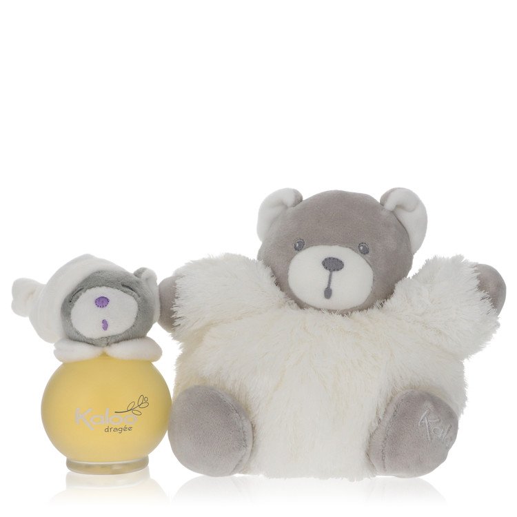 Kaloo Dragee Cologne by Kaloo 3.2 oz Eau De Senteur Spray + Free Fluffy Bear(Alcohol Free )unboxed