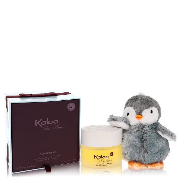 Kaloo Les Amis by Kaloo - Alcohol Free Eau D'ambiance Spray + Free Penguin Soft Toy 3.4 oz 100 ml for Men