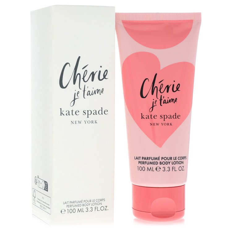 Kate Spade Cherie Je T'aime Perfume by Kate Spade Perfume 3.3 Oz Body Lotion