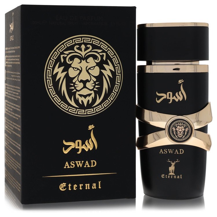 Khalis Aswad Eternal Collection Cologne by Khalis Cologne 3.4 Oz Eau De Parfum Spray