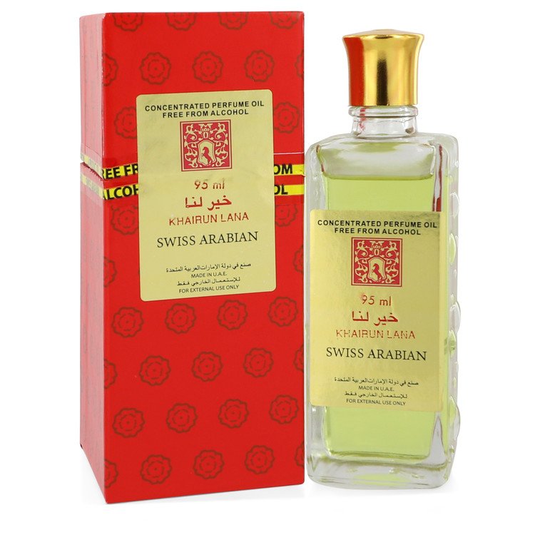 Swiss Arabian Khairun Lana 3.2 oz Concentrated Perfume Oil Free From Alcohol (Unisex) Guatemala