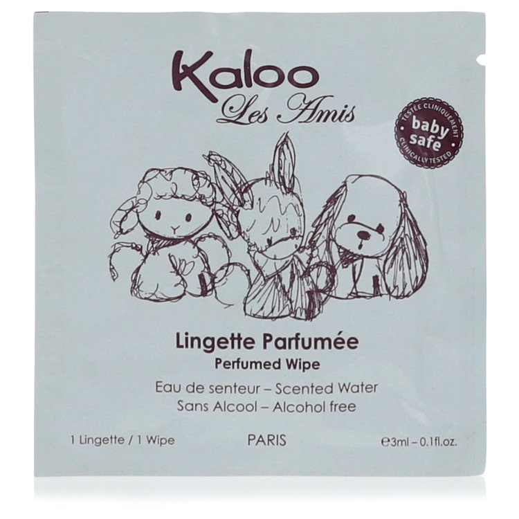 Kaloo Les Amis Cologne by Kaloo 0.1 oz Pefumed Wipes