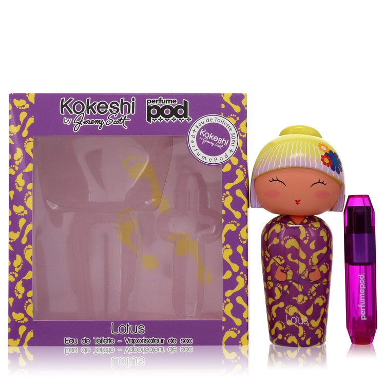 Kokeshi Lotus Perfume by Kokeshi -- Gift Set - 1.7 oz Eau de Toilette + .16 oz Refillable PerfumePod
