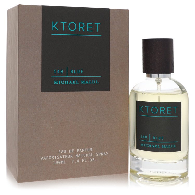 Ktoret 140 Blue Cologne by Michael Malul 3.4 oz Eau De Parfum Spray