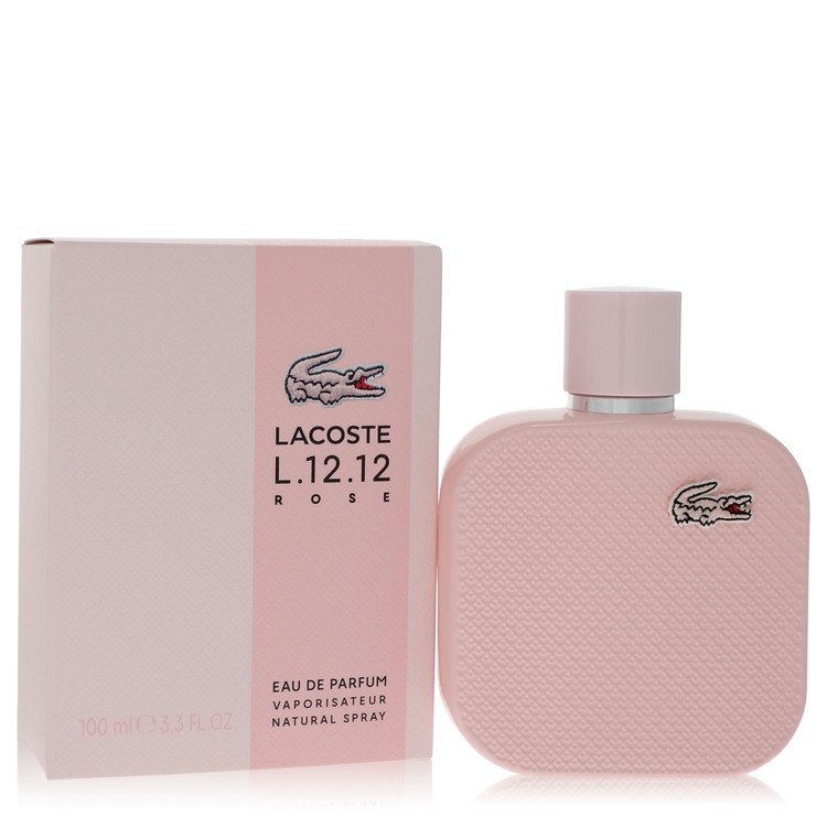 Lacoste L.12.12 Rose by Lacoste 3.3 oz Eau de Parfum Spray