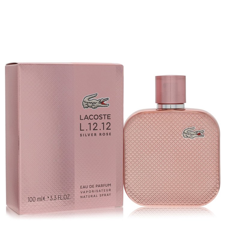 Lacoste Eau De Lacoste L.12.12 Silver Pink Perfume by Lacoste Perfume 3.3 Oz Eau De Parfum Spray