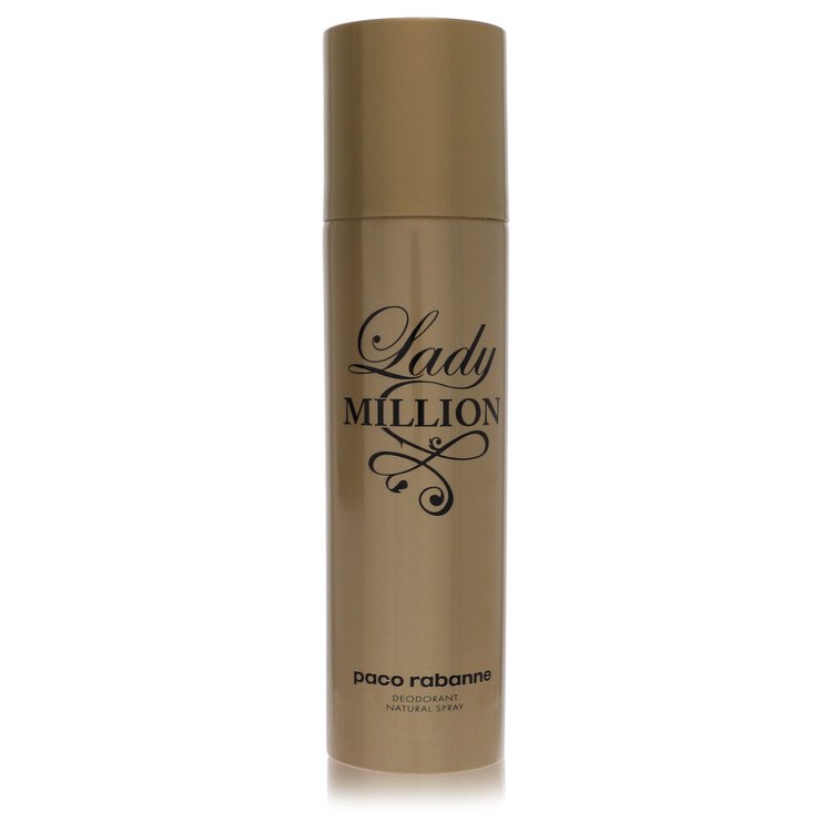 Lady Million Perfume by Paco Rabanne 150 ml Deodorant Spray (Unboxed)