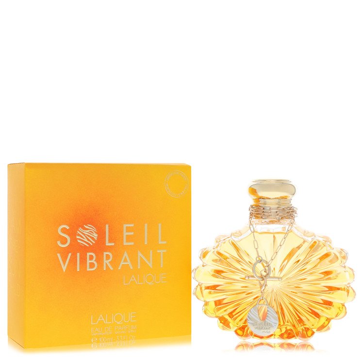 Lalique Soleil Vibrant Perfume by Lalique Perfume 3.4 Oz Eau De Parfum Spray