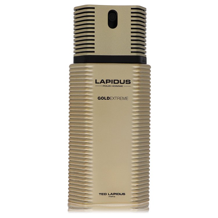 Lapidus Gold Extreme Cologne by Ted Lapidus 3.4 oz Eau De Toilette Spray (unboxed)