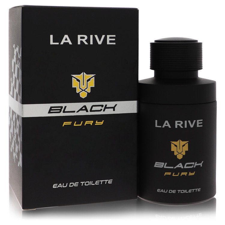 La Rive Black Fury Cologne by La Rive 2.5 oz Eau De Toilette Spray