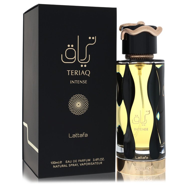 Lattafa Teriaq Intense Cologne by Lattafa 3.4 oz Eau De Parfum Spray (Unisex)