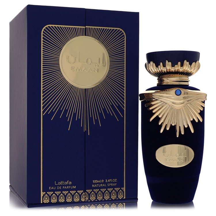 Lattafa Emaan Cologne by Lattafa 3.4 oz Eau De Parfum Spray (Unisex)