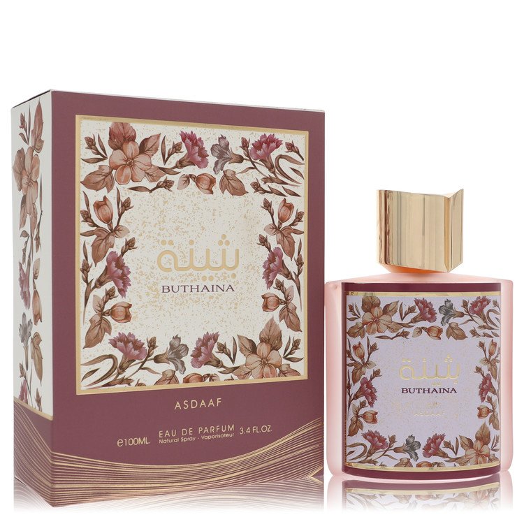 Lattafa Asdaaf Buthaina Cologne by Lattafa Cologne 3.4 Oz Eau De Parfum Spray (Unisex)