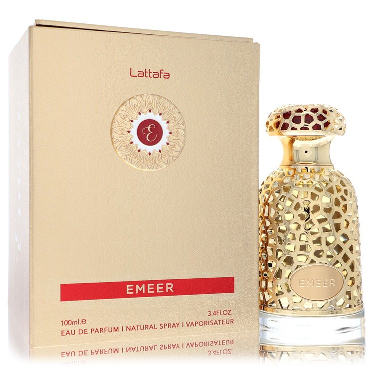 Lattafa Emeer Cologne by Lattafa 3.4 oz Eau De Parfum Spray (Unisex)