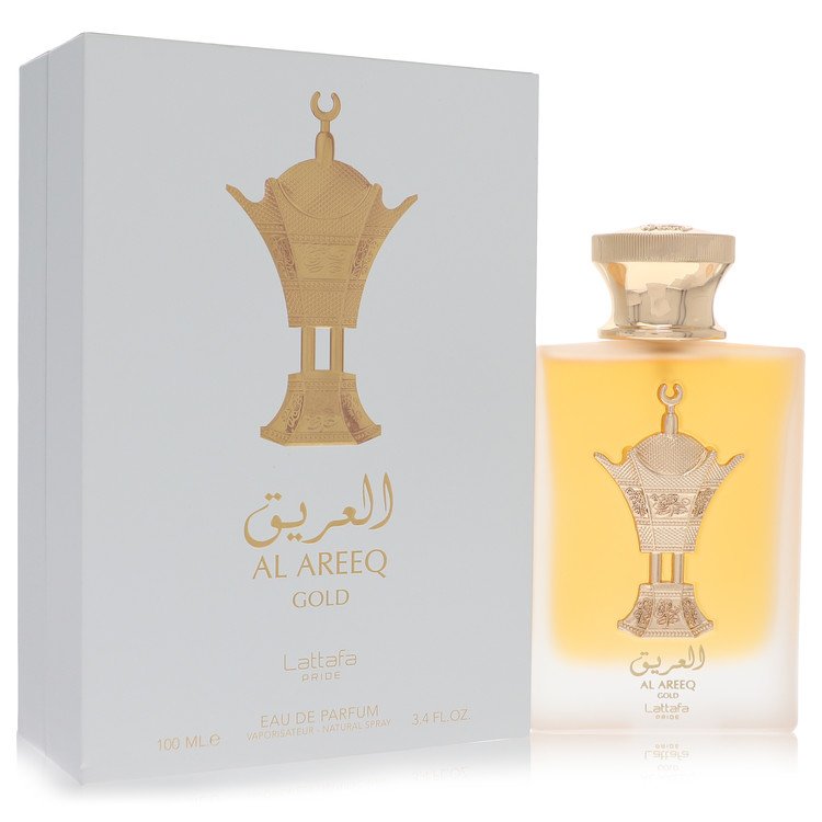Lattafa Al Areeq Gold Cologne by Lattafa 3.4 oz Eau De Parfum Spray (Unisex)