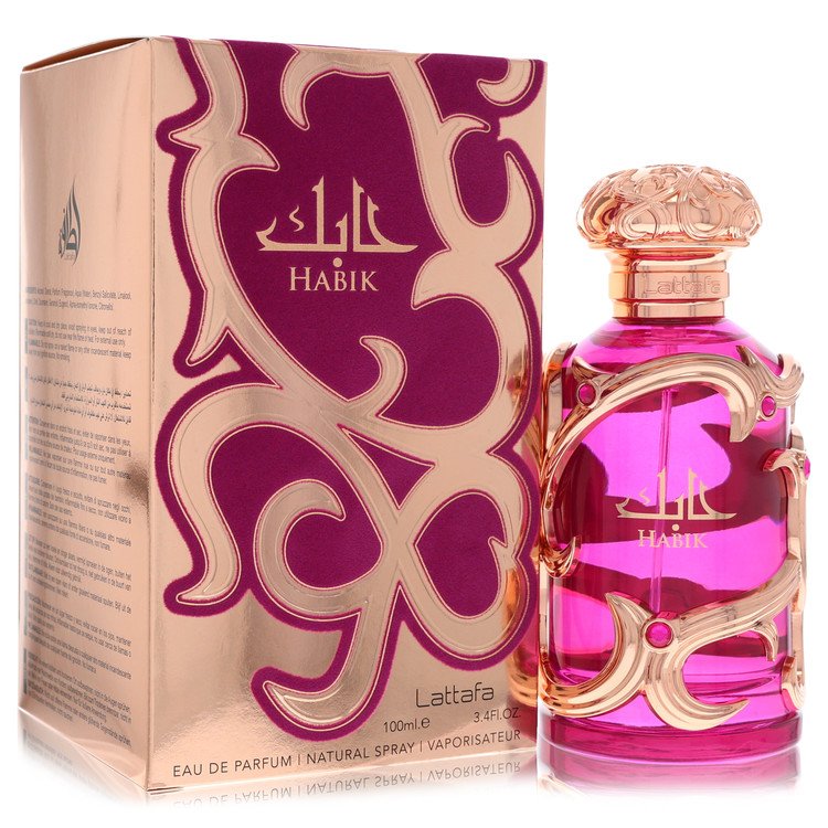 Lattafa Habik Perfume by Lattafa Perfume 3.4 Oz Eau De Parfum Spray