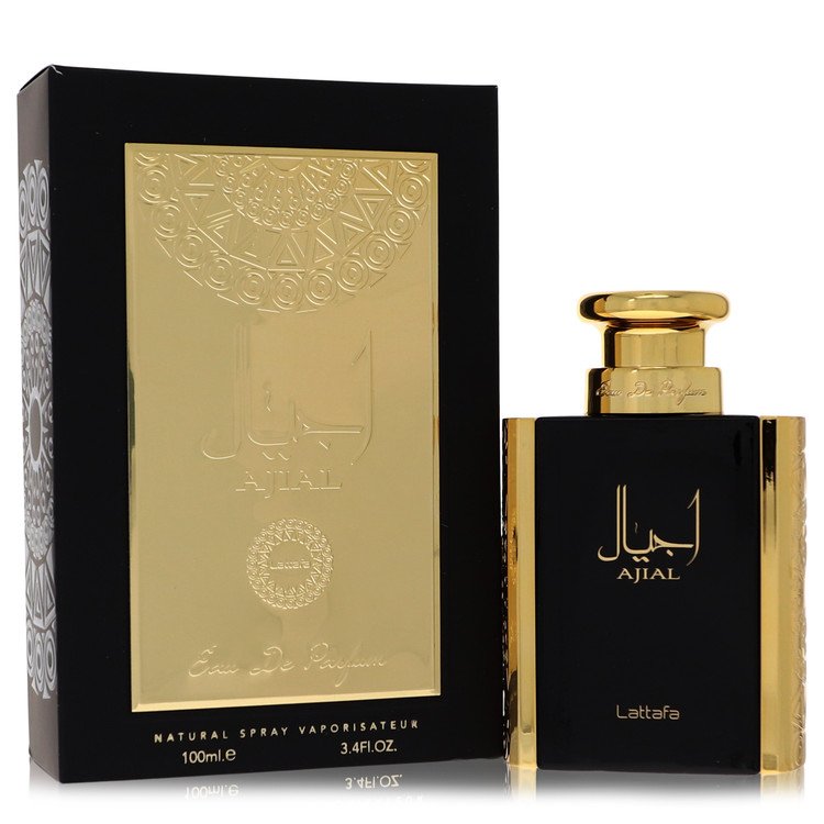 Lattafa Ajial Cologne by Lattafa 3.4 oz Eau De Parfum Spray