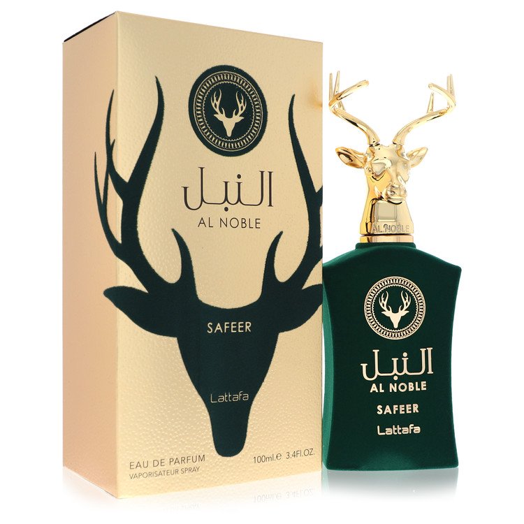 Lattafa Al Noble Safeer Cologne by Lattafa 3.4 oz Eau De Parfum Spray (Unisex)