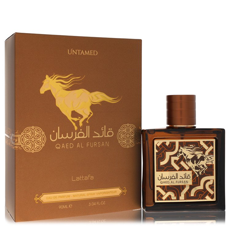Lattafa Qaed Al Fursan Untamed Cologne by Lattafa Cologne 3.04 Oz Eau De Parfum Spray (Unisex)