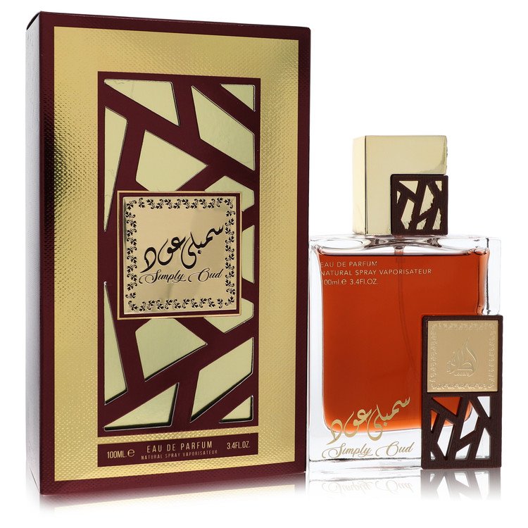 Lattafa Simply Oud Cologne by Lattafa 3.4 oz Eau De Parfum Spray (Unisex)