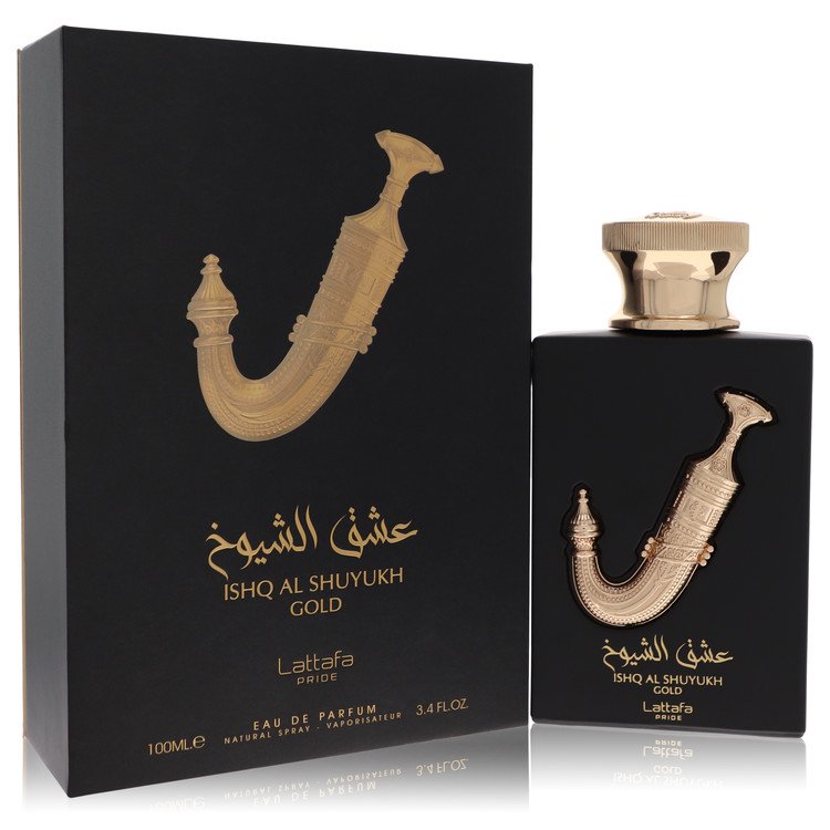 Lattafa Pride Ishq Al Shuyukh Gold Cologne by Lattafa 100 ml Eau De Parfum Spray (Unisex)