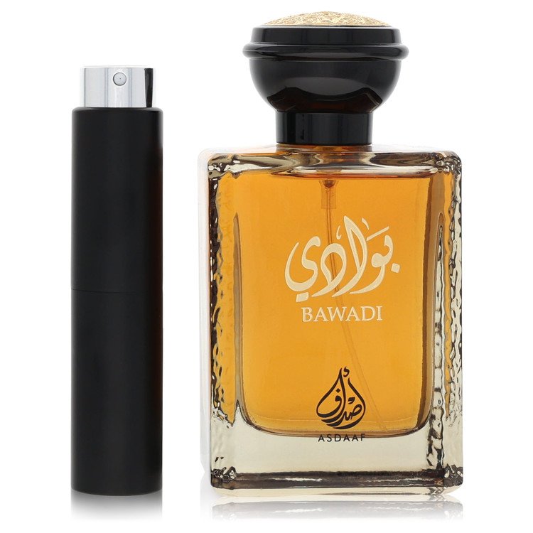 Lattafa Asdaaf Bawadi Cologne by Lattafa Cologne 0.27 Oz Travel Spray