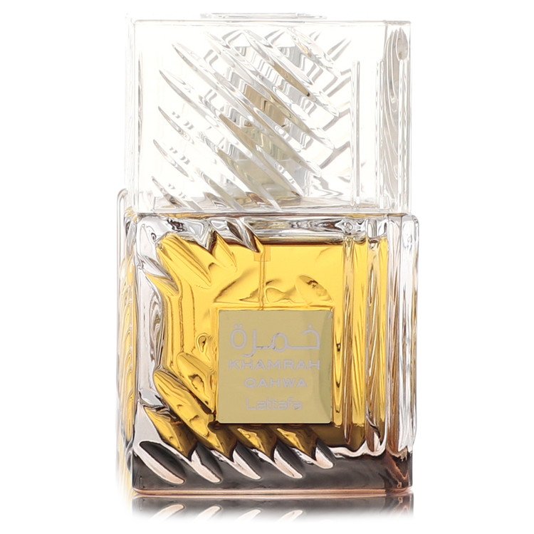 Lattafa Khamrah Qahwa Cologne by Lattafa Cologne 3.4 Oz Eau De Parfum Spray (Unisex Unboxed)