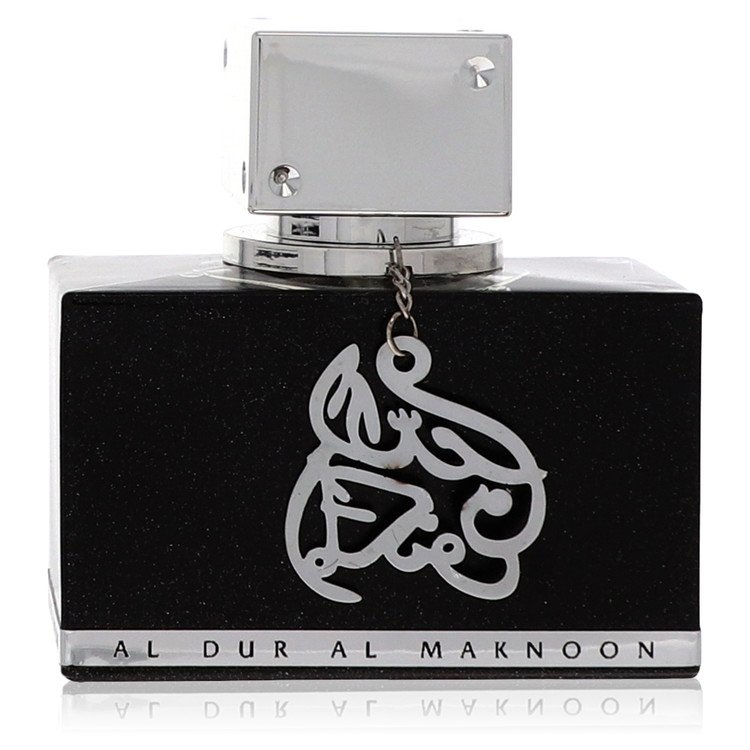 Lattafa Al Dur Al Maknoon Silver Cologne by Lattafa Cologne 3.4 Oz Eau De Parfum Spray (Unisex Unboxed)