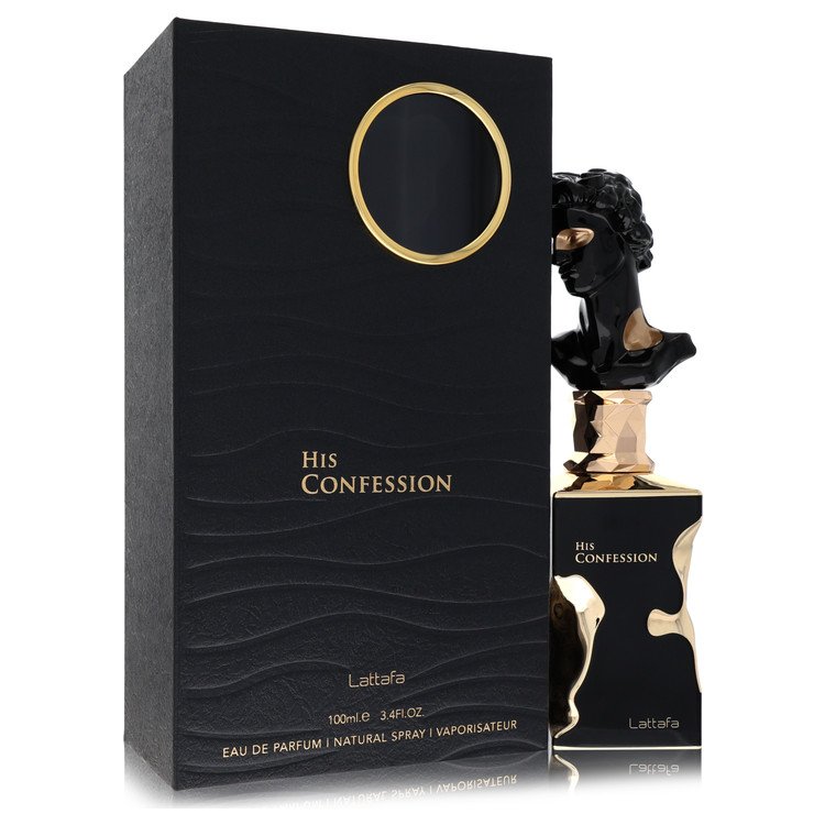 Lattafa His Confession Cologne by Lattafa 3.4 oz Eau De Parfum Spray