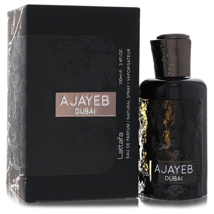 Lattafa Ajayeb Dubai Cologne by Lattafa Cologne 3.4 Oz Eau De Parfum Spray (Unisex)