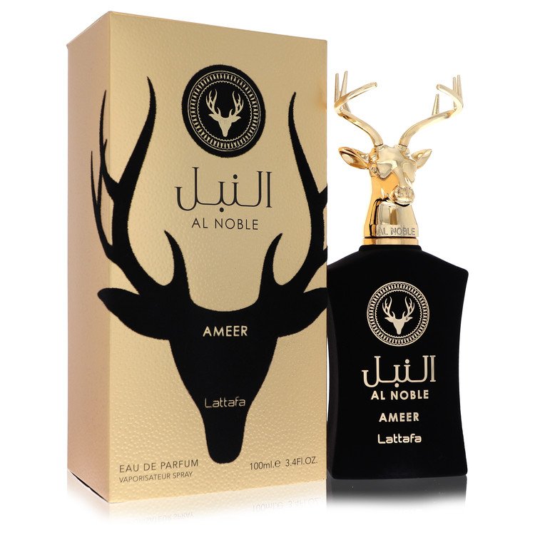 Lattafa Al Noble Ameer Cologne by Lattafa 3.4 oz Eau De Parfum Spray (Unisex)
