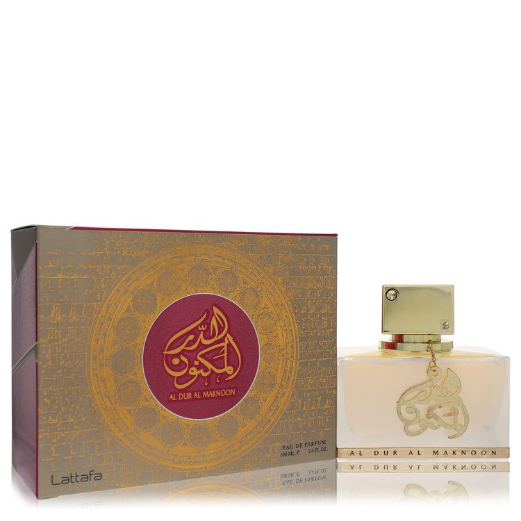 Lattafa Al Dur Al Maknoon Gold Cologne by Lattafa 3.4 oz Eau De Parfum Spray (Unisex)