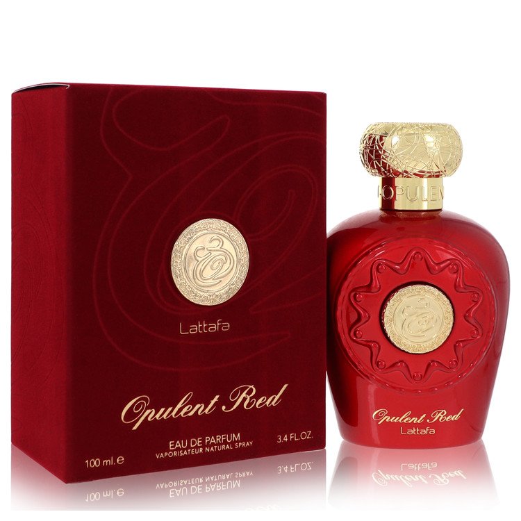 Lattafa Opulent Red Perfume by Lattafa 3.4 oz Eau De Parfum Spray