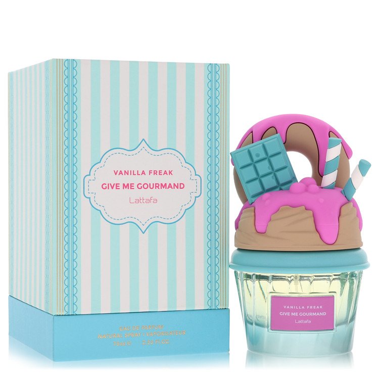 Lattafa Give Me Gourmand Vanilla Freak Perfume by Lattafa Perfume 2.53 Oz Eau De Parfum Spray