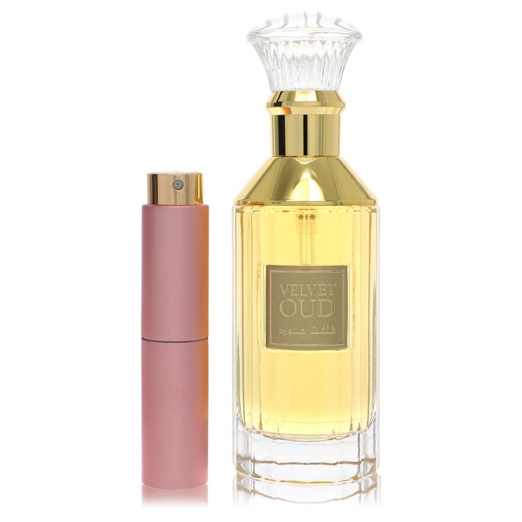 Lattafa Velvet Oud Perfume by Lattafa Perfume 0.27 Oz Travel Spray