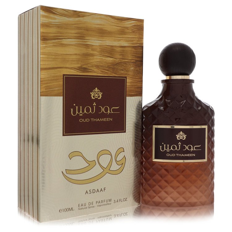 Lattafa Asdaaf Oud Thameen Cologne by Lattafa 3.4 oz Eau De Parfum Spray (Unisex)
