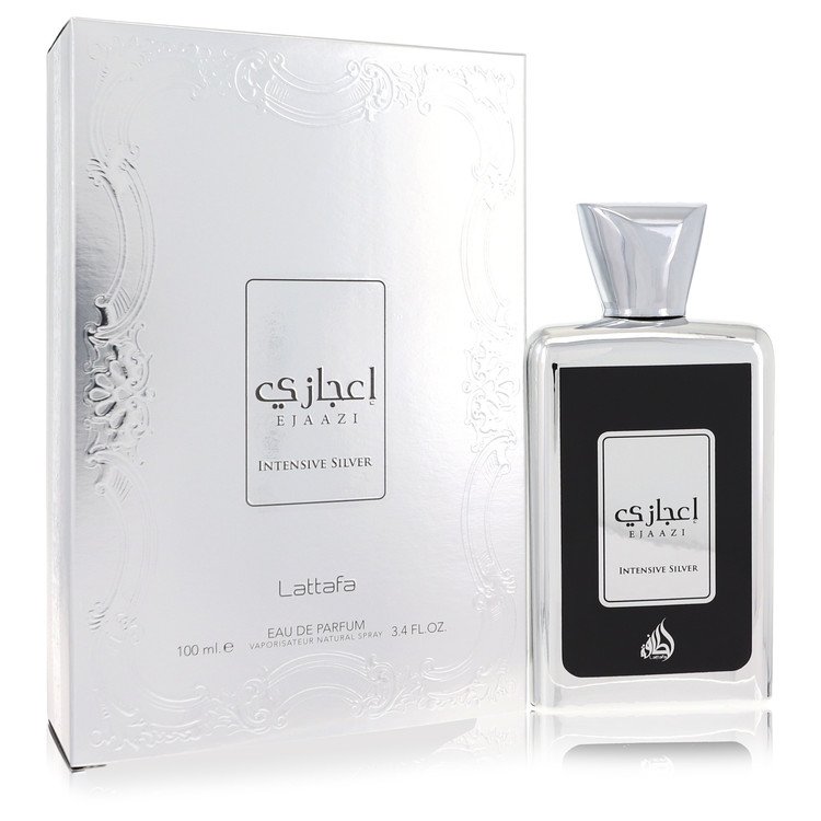 Lattafa Ejaazi Intensive Silver Perfume by Lattafa 100 ml Eau De Parfum Spray (Unisex)