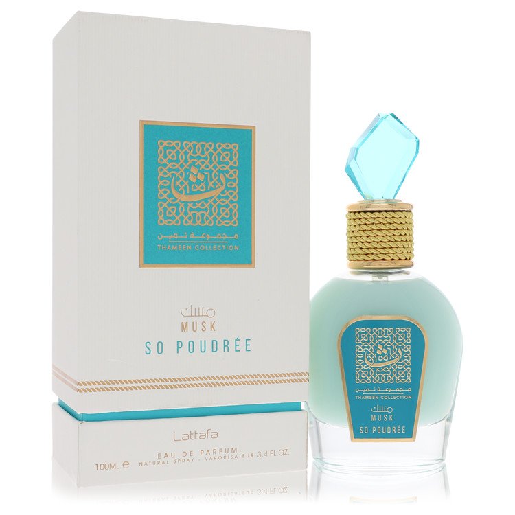 Lattafa Musk So Poudree Perfume by Lattafa 3.4 oz Eau De Parfum Spray (Unisex)