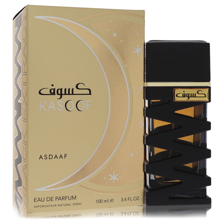 Lattafa Asdaaf Kasoof Black Extract Cologne by Lattafa 3.4 oz Eau De Parfum Spray (Unisex)