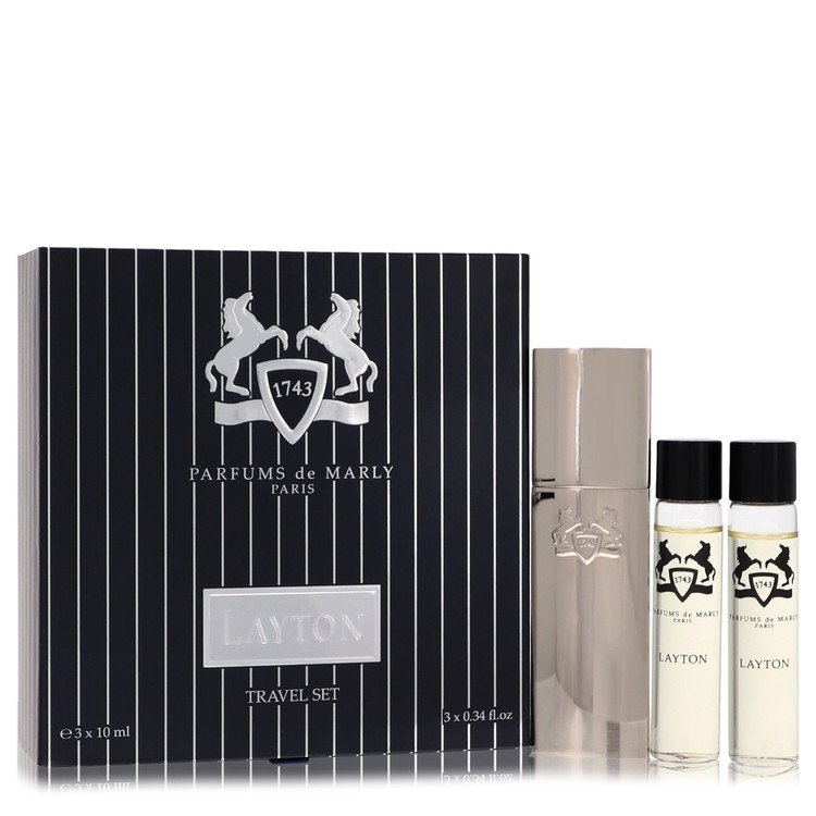 Layton Royal Essence by Parfums De MarlyMenTwo 2/3 oz Eau De Toilette Spray Refills 2/3 oz Image